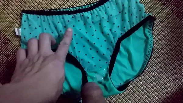 أفضل sịp xanh chấm bi em hàng xóm | Cum on panties compilation the best أفضل مقاطع الفيديو