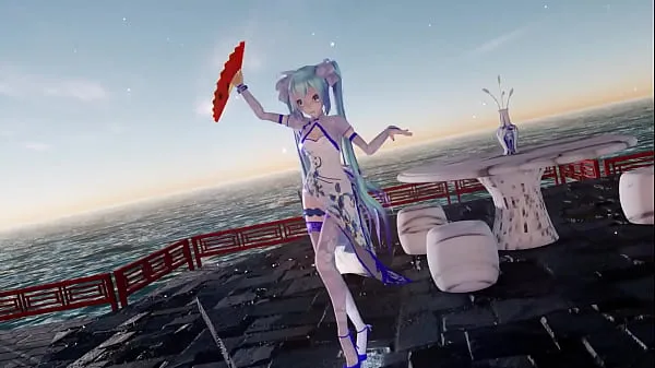 최고의 MMD」→ 寄明月-Send to The Bright Moon ( Miku ) - 4KUHD 최고의 비디오