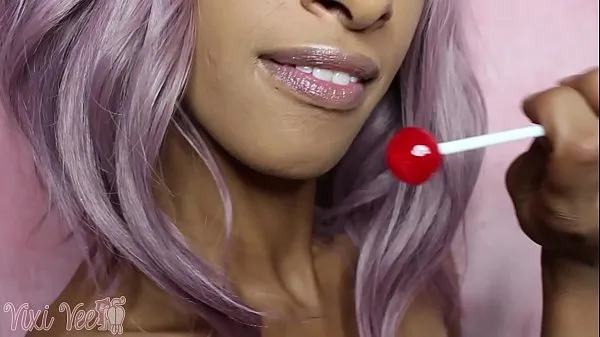 بہترین Longue Long Tongue Mouth Fetish Lollipop FULL VIDEO بہترین ویڈیوز