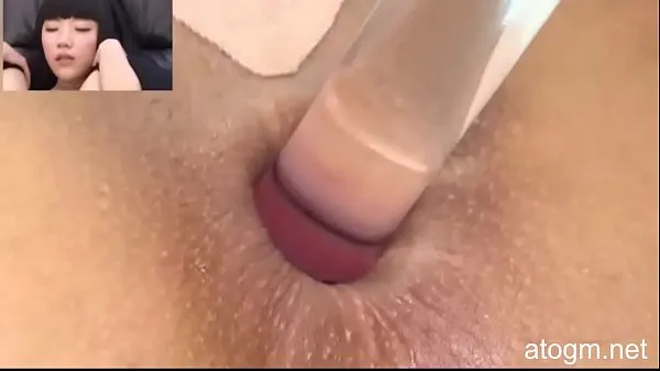 I migliori Uncensored! Nessun mosaico! giapponese super sexy ottiene giocattolo di vetro nel culo e vibratore sulla figa! Lei è così difficile! (# 4 parte 6video migliori