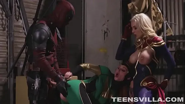 Melhores Capitão Marvel XXX Ft Lacy Lennon, Kenzie Taylor melhores vídeos