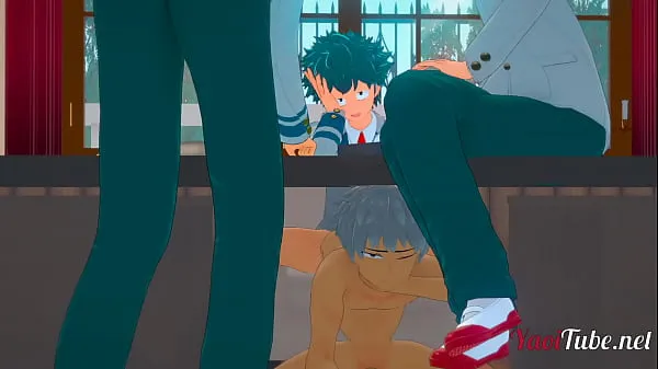 Beste My Hero Academia Yaoi - Deku fucks Bakugou under the table beste videoer