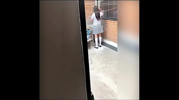 أفضل I Fucked my Cute Neighbor College Girl After Washing Clothes ! Real Homemade Video! Amateur Sex أفضل مقاطع الفيديو