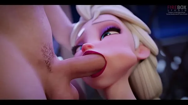 Los mejores Elsa deepthroat congelado mejores vídeos