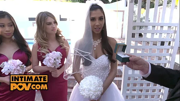 Meilleures itsPOV - Les chattes Bridemaid sont le cadeau de votre femme meilleures vidéos