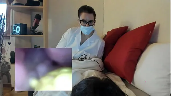 Najboljši Doctor Nicoletta gyno visits her friend and shrinks you inside her big pussy najboljši videoposnetki