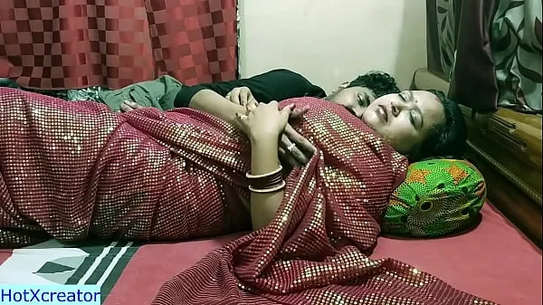 Parhaat Indian hot married bhabhi honeymoon sex at hotel! Undress her saree and fuck parhaat videot