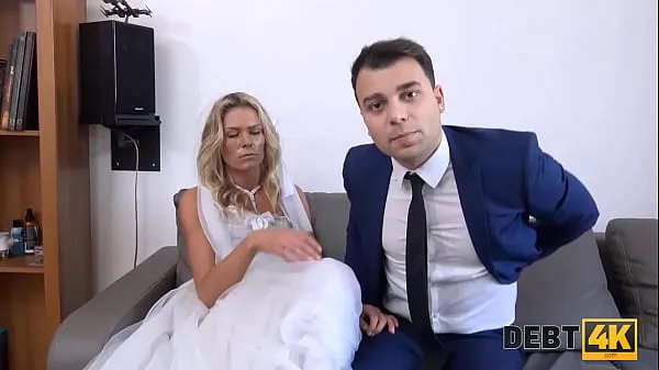 Best DEBT4k. Poor groom has to watch the debt collector fucking his bride best Videos