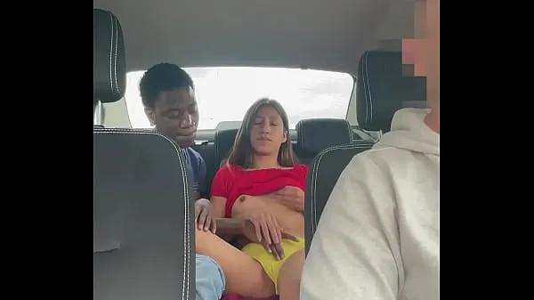 Best Hidden camera records a young couple fucking in a taxi best Videos