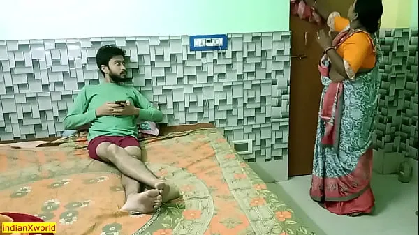 Best Indian teen boy fucking with hot beautiful maid Bhabhi! Uncut homemade sex best Videos