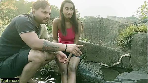 Best Indian Outdoor Dating sex with Teen Girlfriend! Best Viral Sex best Videos
