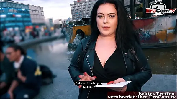 Best German fat BBW girl picked up at street casting best Videos