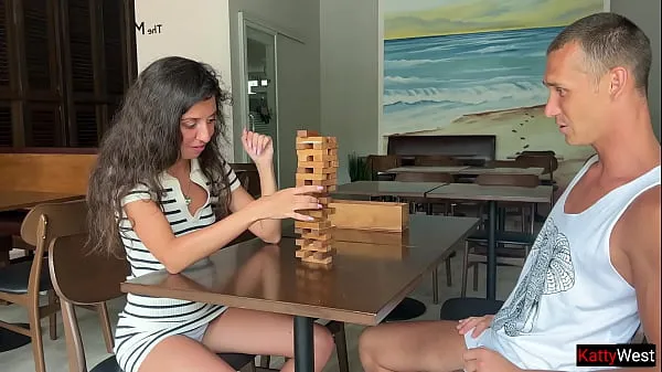 Stepsister lost her ass in a Jenga game and got fucked in Anal Video hay nhất hay nhất