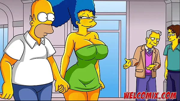 Bedste The hottest MILF in town! The Simptoons, Simpsons hentai bedste videoer